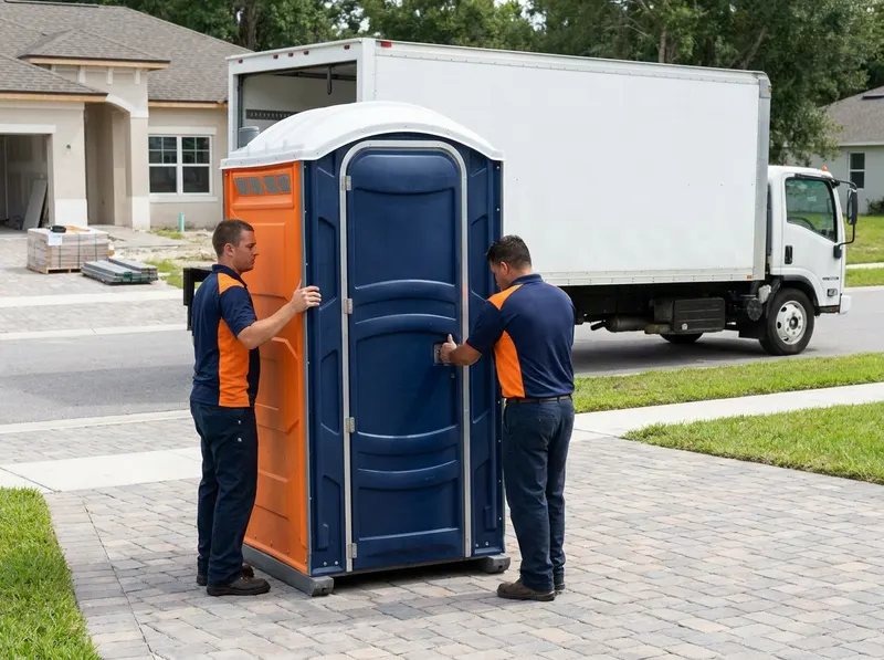 Construction Site Portable Toilet Rental in Ocala, FL