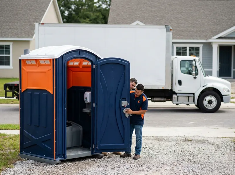 Deluxe Flush Portable Toilet Rental in Ocala, FL